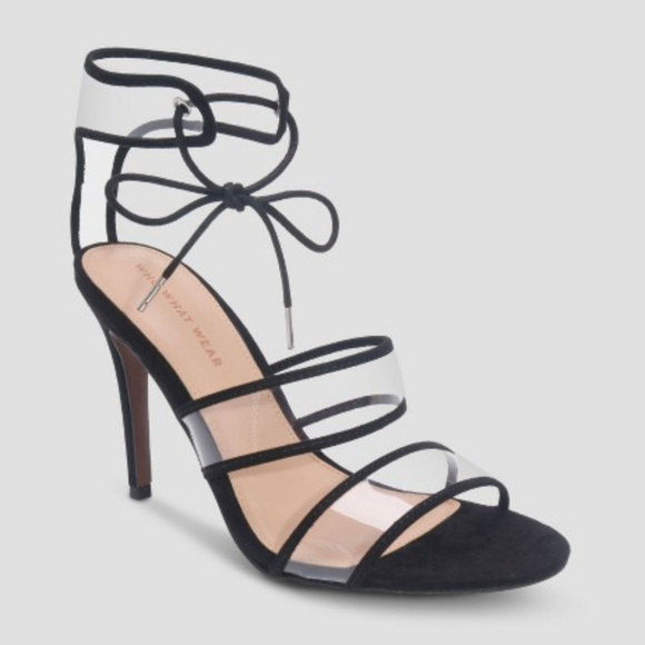 target clear heels